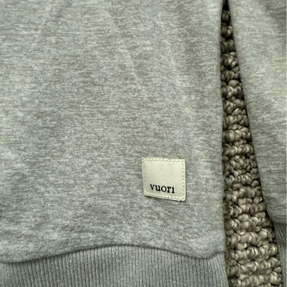Vuori Light Gray Halo Sweatshirt - Picture 3 of 3